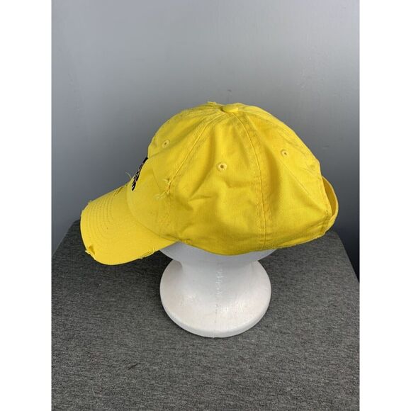 BLACK LIVES MATTER Adjustable Cap BLM (Yellow & Black) Embroidered‎ distressed - Picture 4 of 5